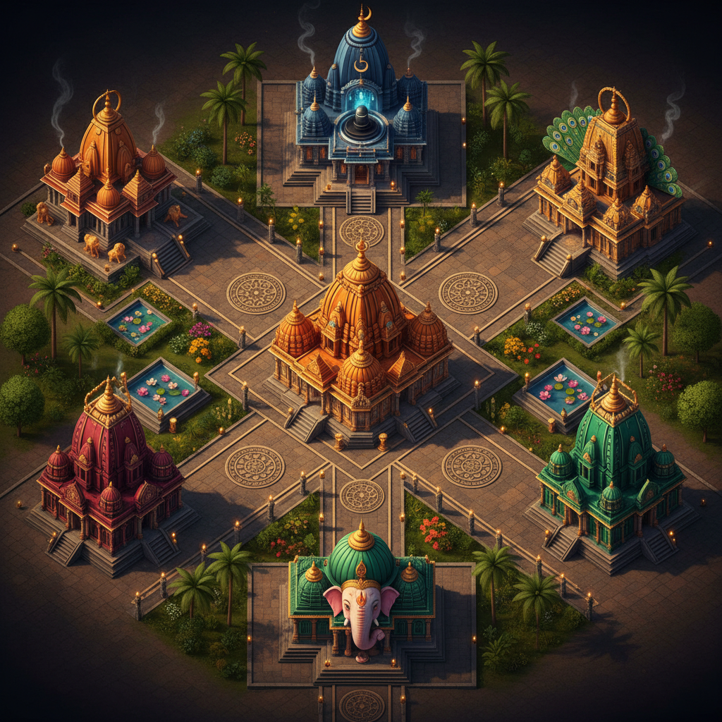 Temple complex
